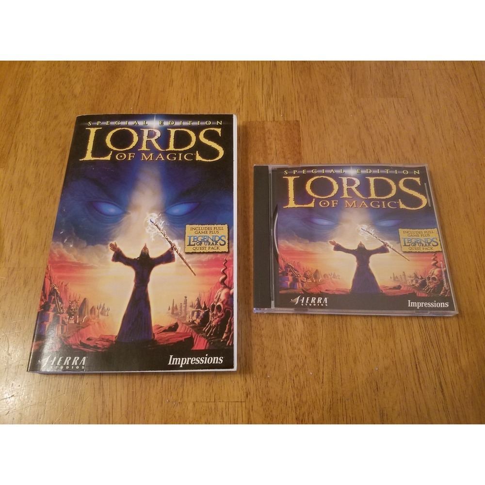Lords of Magic Special Edition Pc Video Game 1998